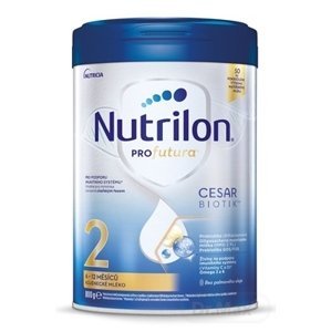 Nutrilon Profutura CESARBIOTIK™ 2 následné mlieko od uk. 6 mesiaca 800g