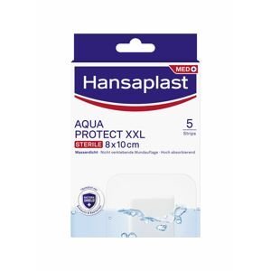 Hansaplast Aquaprotect XXL elas.náplast 8 x 10 cm 5 ks