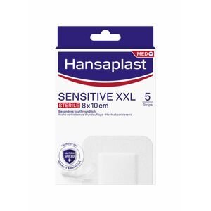 Hansaplast Sensitive XXL elast.náplast 8 x 10 cm 5 ks