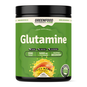 GreenFood Performance Glutamine Juicy mango 420g