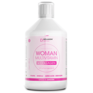 KolagenDrink Woman Multivitamín Pre Ženy s Kolagénom 500 ml - Pomaranč, Multivitamín