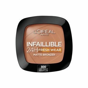 L'Oréal Paris Infaillible 24H Fresh Wear Matte Bronzer bronzer 300 Light Medium 9 g