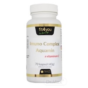 Fit4You Imuno complex aquamin s vitamínom C 70 kapsúl