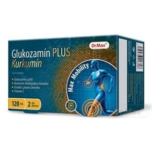Dr.Max Glukozamín PLUS Kurkumín