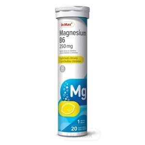Dr.Max Magnesium B6 250 mg - Citrón