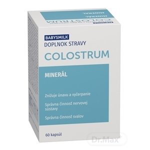 Babysmilk Colostrum + Minerál 60 kapsúl