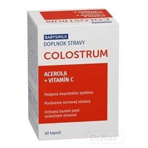 Babysmilk Colostrum + Acerola + Vitamín C 60 kapsúl