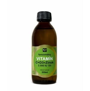 Zdravý svet Lipozomálny vitamín C + Zinok + D3