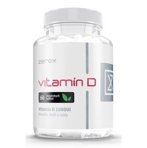 Zerex Vitamín D 1000IU 60 tabliet