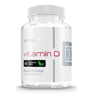 Zerex Vitamín D 2000IU 60 tabliet