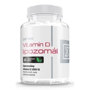 Zerex Vitamín D lipozomál 1000 IU 60 tabliet