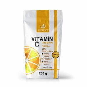 Allnature Vitamín C prášok Premium 250 g 2+1 zadarmo