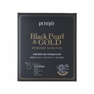 Petitfee & Koelf Black Pearl & Gold Hydrogel Mask Pack 32 g * 5 sheets
