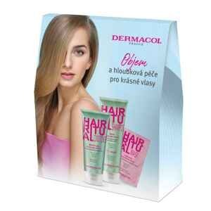 Dermacol Hair Ritual šampón pre objem 250 ml + kondicionér pre objem a pevnosť 200 ml + intenzívna maska na vlasy 15 ml darčeková sada