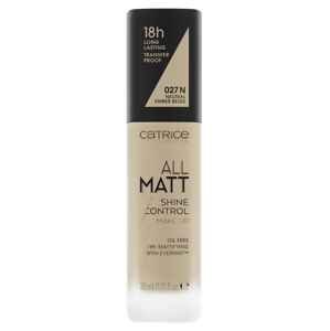 Catrice All Matt Shine Control make-up 027 Neutral Amber Beige 30 ml