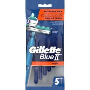 Gillette BlueII Plus Pánske Jednorazové Holiace Strojčeky 5ks
