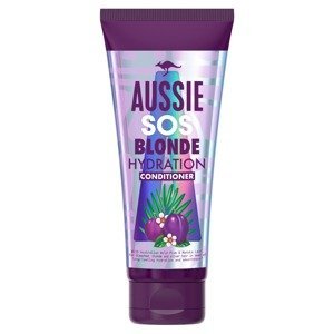Aussie SOS Blonde Kondicionér Fialový hydratačný 200ml - Slivka