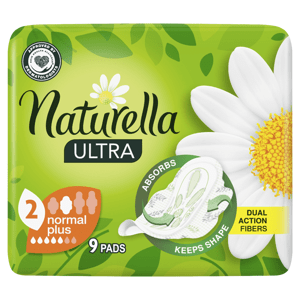 Naturella Ultra Normal Plus Hygienické vložky s krídlami 9 ks