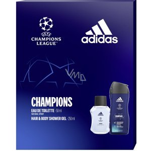 Adidas UEFA Champions League Edition VIII EDT 50 ml + sprchový gél 250 ml darčeková sada