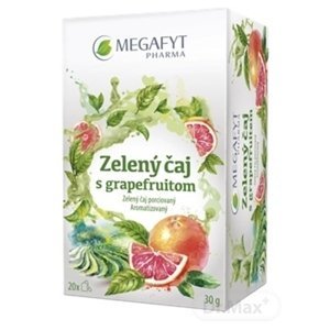 Megafyt Zelený čaj s grapefruitem 20 x 1,5 g