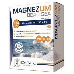 Da Vinci Academia Magnezum Dead Sea 40 tabliet