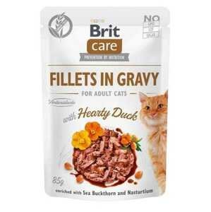 Brit Kapsička Care Cat Fillets In Gravy Duck 85g