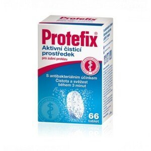 Protefix Aktivne čístiace tablety na zubnú protézu tbl 66