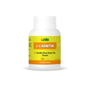 VIRDE L-CARNITIN Plus Green Tea, Chróm tbl 60