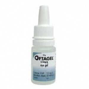 OFTAGEL 2,5 mg/g gel oph 10g 2,5mg/g