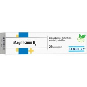 GENERICA Magnesium B6 tbl eff 20