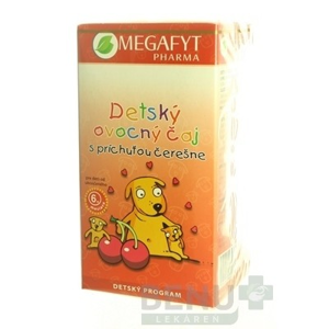 MEGAFYT Detský ovocný čaj s príchuťou čerešne 20x2g