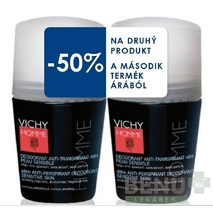 VICHY DEO HOMME ROLL-ON DUO 14 2x50ml