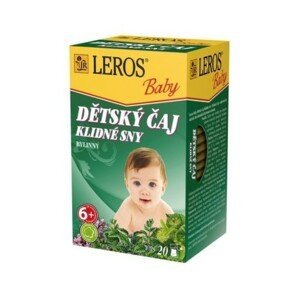 LEROS Baby detský čaj pokojné sny 20 x 1,5 g
