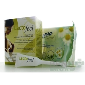 LactoFeel vaginálny gél 7x5 ml + utierky pre intímnu hygienu 7x5ml