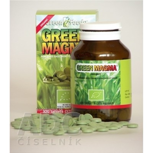 Zelený jačmeň GREEN MAGMA 320tbl tbl 320