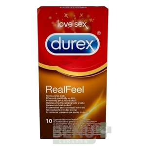 DUREX Real feel prezervatív 10 kusov