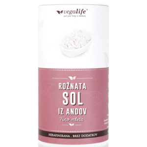 Vegalife Andská ružová soľ 500 g 500g