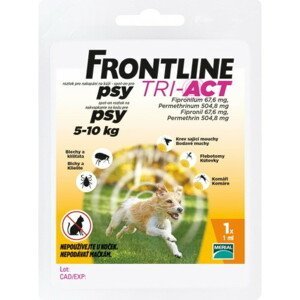 FRONTLINE TRI-ACT Spot-On pre psy S 1x1ml