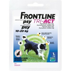 FRONTLINE TRI-ACT Spot-On pre psy M 1x2ml