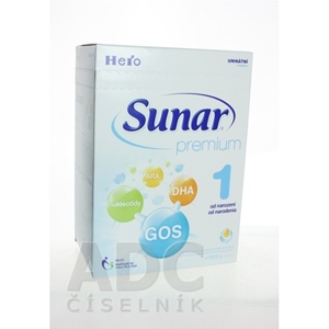 Sunar Premium 1, nový 600g
