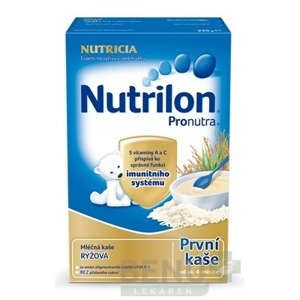 Nutrilon Pronutra prvá obilno-mliečna kaša ryžová 225g