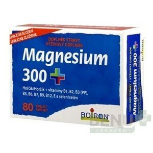Boiron Magnesium 300+, 80 tabliet tbl 80