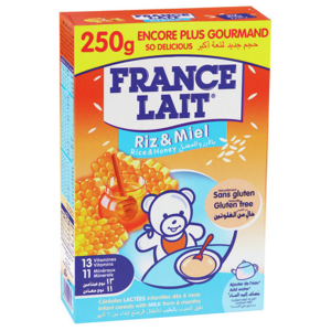 FRANCE LAIT Ryžová mliečna kaša medová 250g 250g
