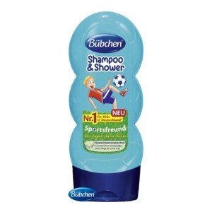 BÜBCHEN Kids šampón a sprchový gél 2v1 malý futbalista 230 ml