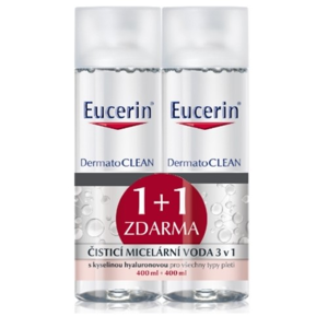 Eucerin DermatoCLEAN čistiaca micelárna voda 3v1 2x400ml