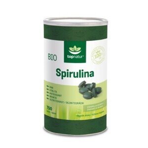 TOPNATUR Bio spirulina 750 tabliet