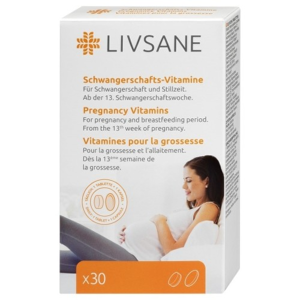 LIVSANE Vitamíny pre tehotné a dojčiace matky tbl 30+cps 30