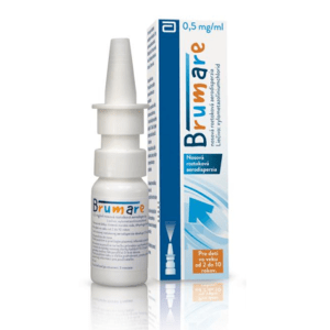 Brumare 0,5 mg/ml nosová roztoková aerodisperzia aer nao 10ml