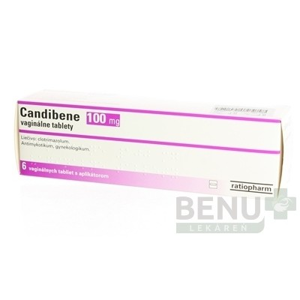 CANDIBENE 100 mg 6 vaginálnych tabliet