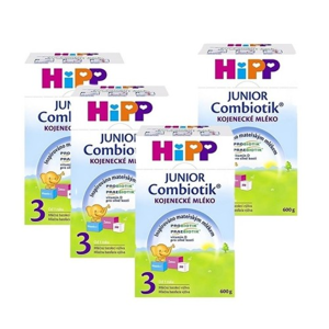 HiPP 3 JUNIOR Combiotik (4-Balenie) 4x600 g (2400 g)